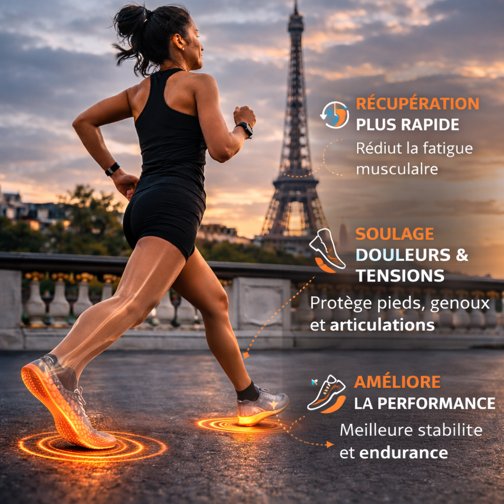 MOVANCE ™ – Semelles de confort adaptées aux sportifs