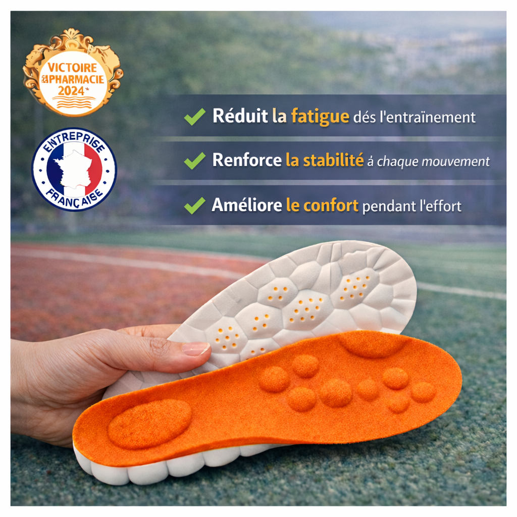 MOVANCE ™ – Semelles de confort adaptées aux sportifs