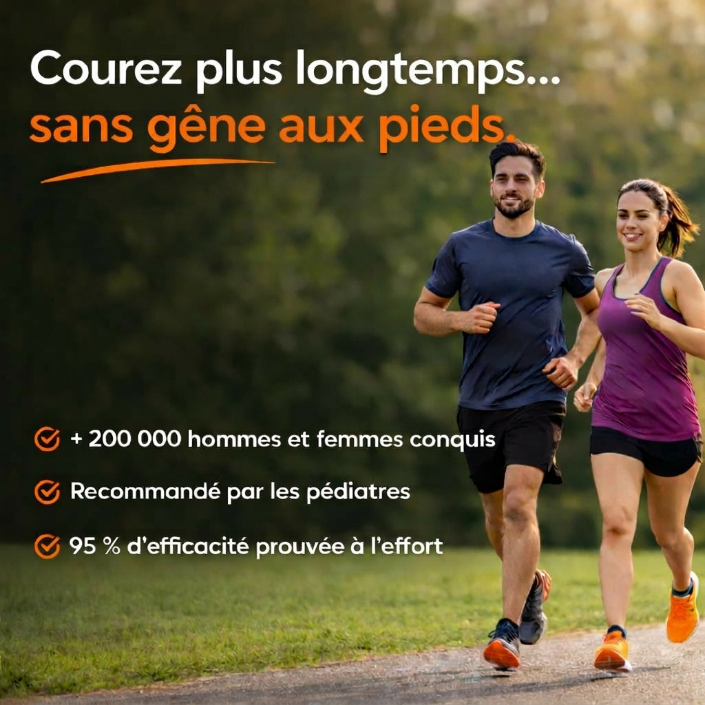 MOVANCE ™ – Semelles de confort adaptées aux sportifs